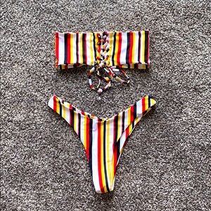 two-piece bikini!!